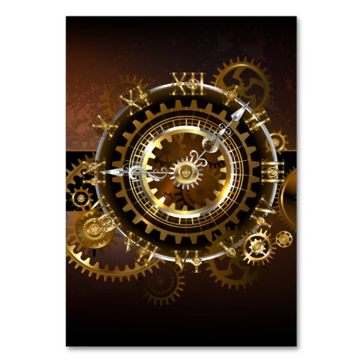 Tabellenkarte Tischnummer (Vorderseite)