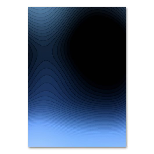 Tabellenkarte Tischnummer (Vorderseite)