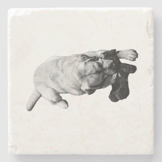 Tabellenruhe - Pause Steinuntersetzer (Vorderseite)