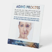 Tabellensignierung - Alterungsprozess Sockelschild (Vorderseite)