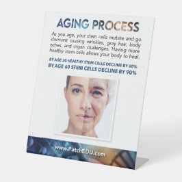 Tabellensignierung - Alterungsprozess Sockelschild