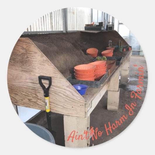 Tabellenspalte Runder Aufkleber (Vorderseite)