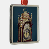 Tabellenuhr, c.1750 silbernes ornament (Rechts)