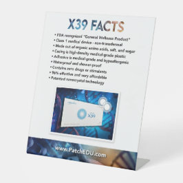 Tabellenzeichen - Fakten Sockelschild