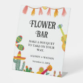 Tabellenzeichen für Cactus Blume Bar Sockelschild (Vorderseite)