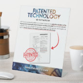 Tabellenzeichen - Patentierte Technologie Sockelschild (In Situ)