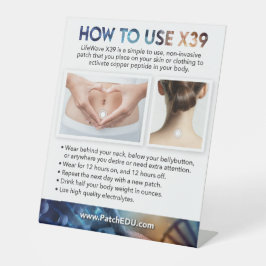 Tabellenzeichen - Verwendung Sockelschild