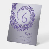 Tabellenzelt Sockelschild (Vorderseite)