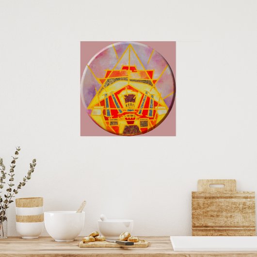 Tabernacle 3D Poster (Küche)