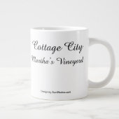 Tabernacle and Church Steeple - Martha's Vineyard Jumbo-Tasse (Rechts)