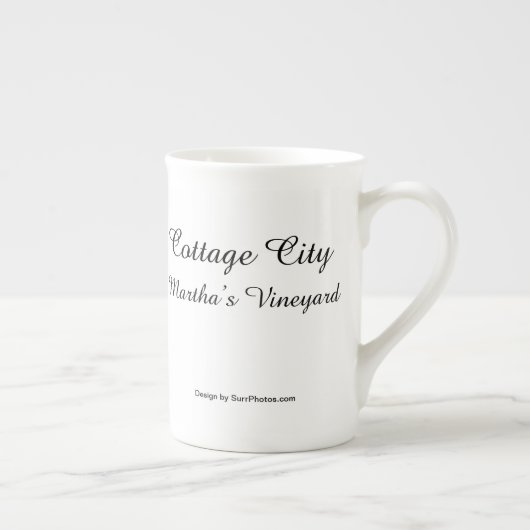 Tabernacle and Church Steeple - Martha's Vineyard Porzellantasse (Rechts)