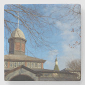 Tabernacle and Church Steeple - Martha's Vineyard Steinuntersetzer (Vorderseite)