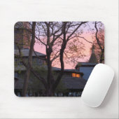 Tabernacle and Church Sunrise - Martha's Vineyard Mousepad (Mit Mouse)