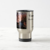 Tabernacle and Church Sunrise - Martha's Vineyard Reisebecher (Mittel)