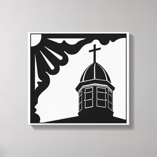 Tabernacle and Gingerbread - Martha's Vineyard Can Leinwanddruck (Vorderseite)