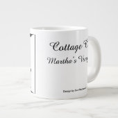 Tabernacle and Gingerbread - Martha's Vineyard Jumbo-Tasse (Vorderseite Rechts)