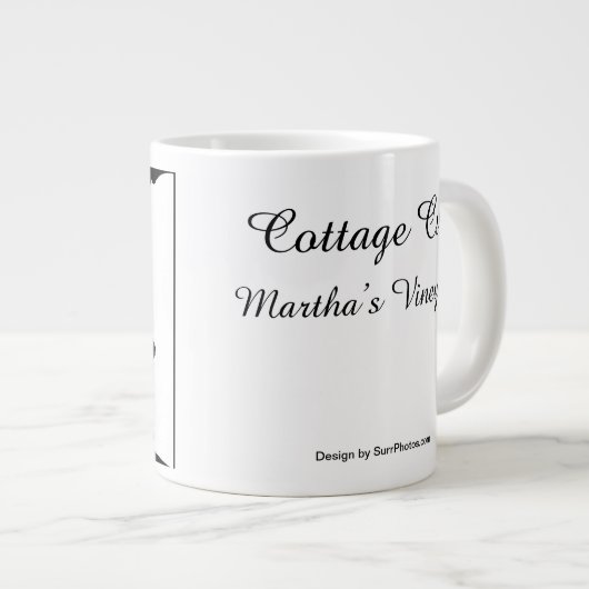 Tabernacle and Gingerbread - Martha's Vineyard Jumbo-Tasse (Vorderseite Rechts)