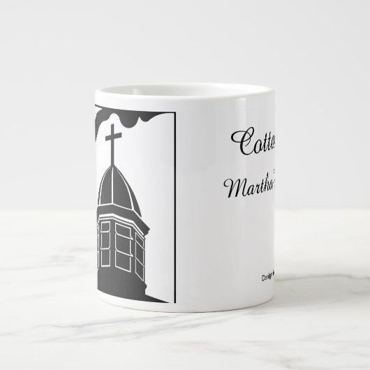 Tabernacle and Gingerbread - Martha's Vineyard Jumbo-Tasse (Vorderseite)