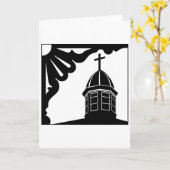 Tabernacle and Gingerbread - Martha's Vineyard Karte (Gelbe Blume)