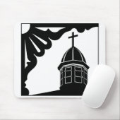 Tabernacle and Gingerbread - Martha's Vineyard Mousepad (Mit Mouse)