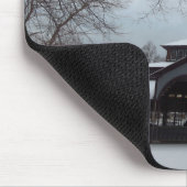 Tabernacle and Snow Gray Skies - Martha's Vineyard Mousepad (Ecke)