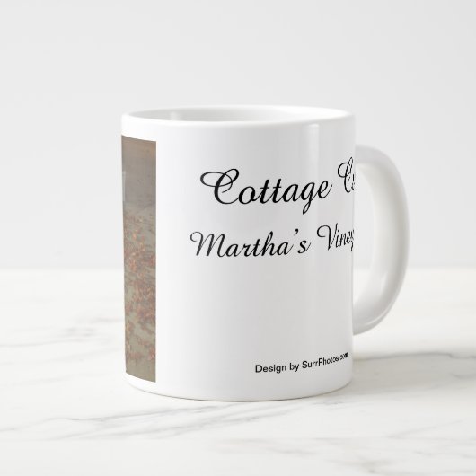 Tabernacle Blätter und Light - Martha's Vineyard Jumbo-Tasse (Vorderseite Rechts)