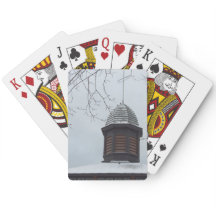 Tabernacle Cross in Snow - Martha's Vineyard