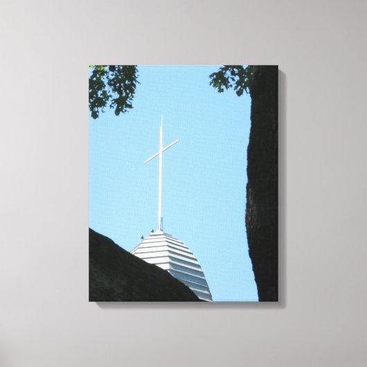 Tabernacle Cross - Martha's Vineyard Leinwanddruck (Vorderseite)