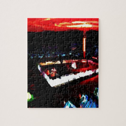 Tabernacle des Gottes in der Wildnis Puzzle (Vertikal)