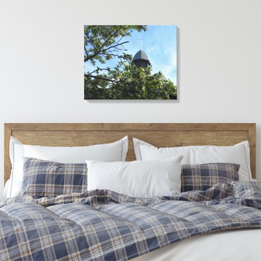 Tabernacle im Frühling - Martha's Vineyard Leinwanddruck (Insitu (Schlafzimmer))