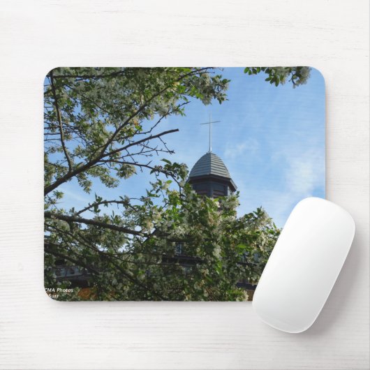 Tabernacle im Frühling - Martha's Vineyard Mousepad (Mit Mouse)