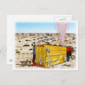 Tabernacle in der Mitte, Einrichten Postkarte (Vorne/Hinten)