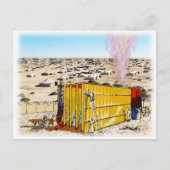 Tabernacle in der Mitte, Einrichten Postkarte (Vorderseite)