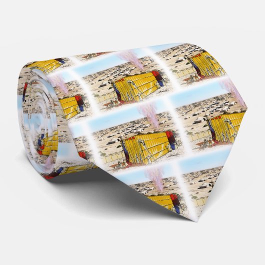 Tabernacle in der Mitte, gründend Krawatte (Gerollt)