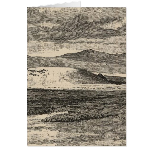 Tabernacle-Krater, Lavafelder (Vorne)