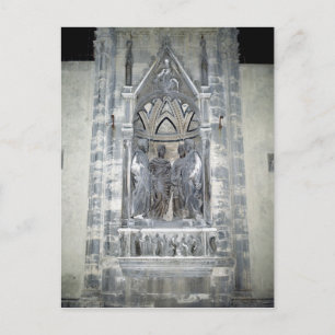 Tabernacle mit vier gekrönten Heiligen Postkarte