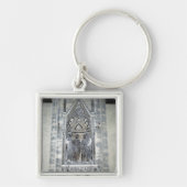 Tabernacle mit vier gekrönten Heiligen Schlüsselanhänger (Vorne)