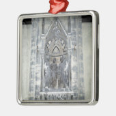 Tabernacle mit vier gekrönten Heiligen Silbernes Ornament (Links)