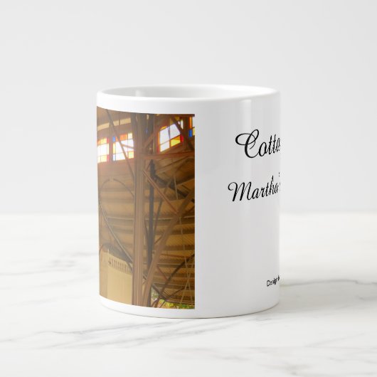 Tabernacle Nachmittag - Martha's Vineyard Jumbo-Tasse (Vorderseite)