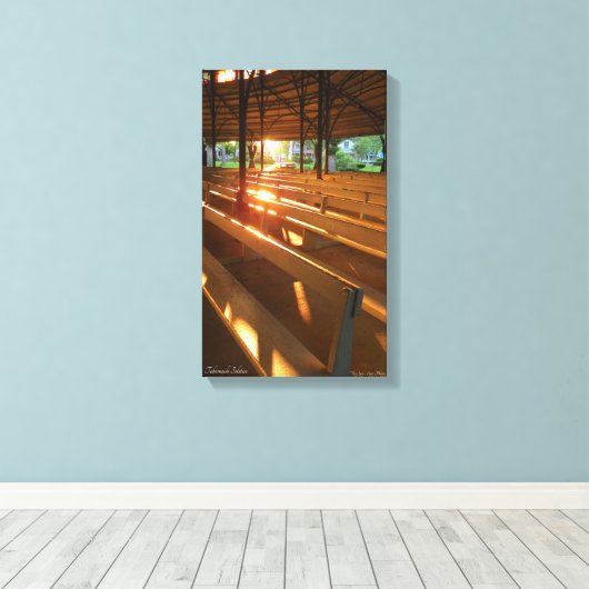 Tabernacle Solstice - Martha's Vineyard Leinwanddruck (Insitu (Holzboden))