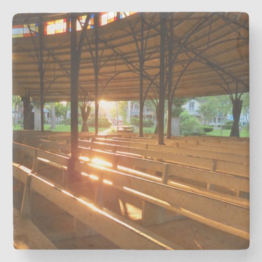 Tabernacle Solstice - Martha's Vineyard Steinuntersetzer (Vorderseite)