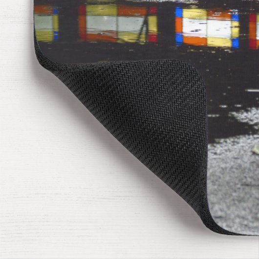 Tabernacle Window Reflection - Martha's Vineyard Mousepad (Ecke)