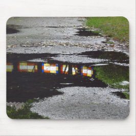 Tabernacle Window Reflection - Martha's Vineyard Mousepad