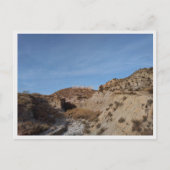 Tabernas-Wüste (Spanien) Postkarte (Vorderseite)