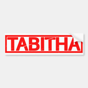 Tabitha Briefmarke Autoaufkleber