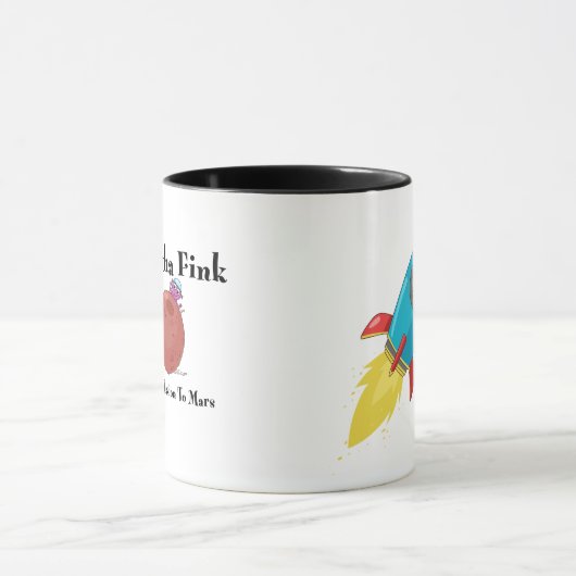 Tabitha Fink Mars-Tasse Tasse (Zentrum)