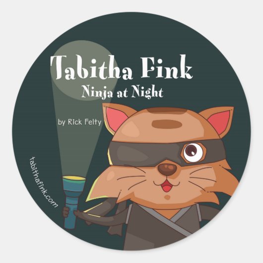 Tabitha Fink Ninja Stickers (Vorderseite)