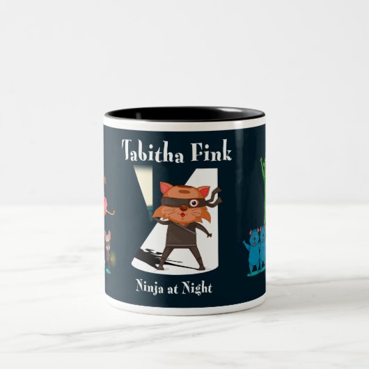 Tabitha Fink Ninja Tasse (dunkel) (Mittel)