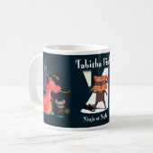 Tabitha Fink Ninja Tasse (Licht) (Vorderseite Links)