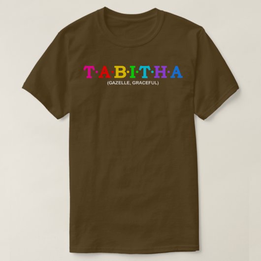 Tabitha Gazelle Graceful T-Shirt (Design vorne)